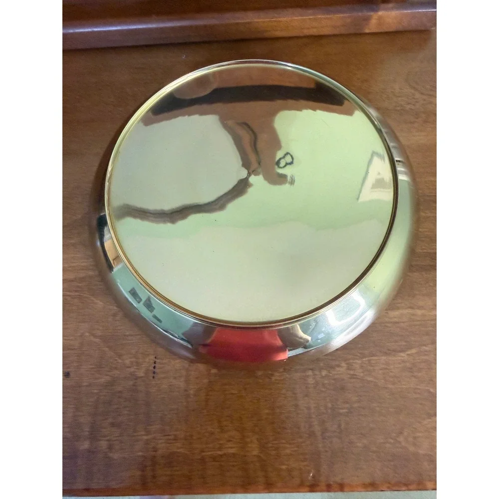 NEW GATCO Vintage Solid Brass Bowl / Planter Base Stand Made in India